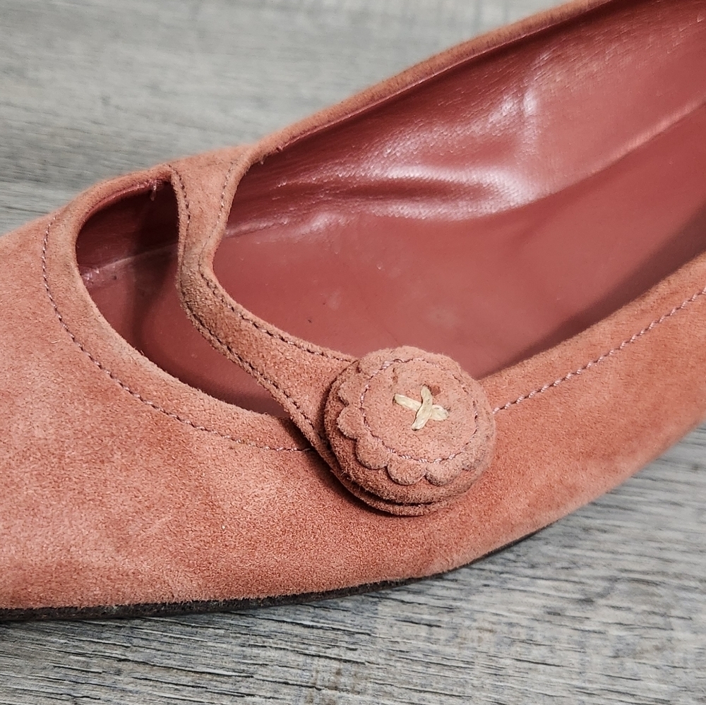 Vintage Prada Suede‎ PointyToe Flats - Picture 8 of 11